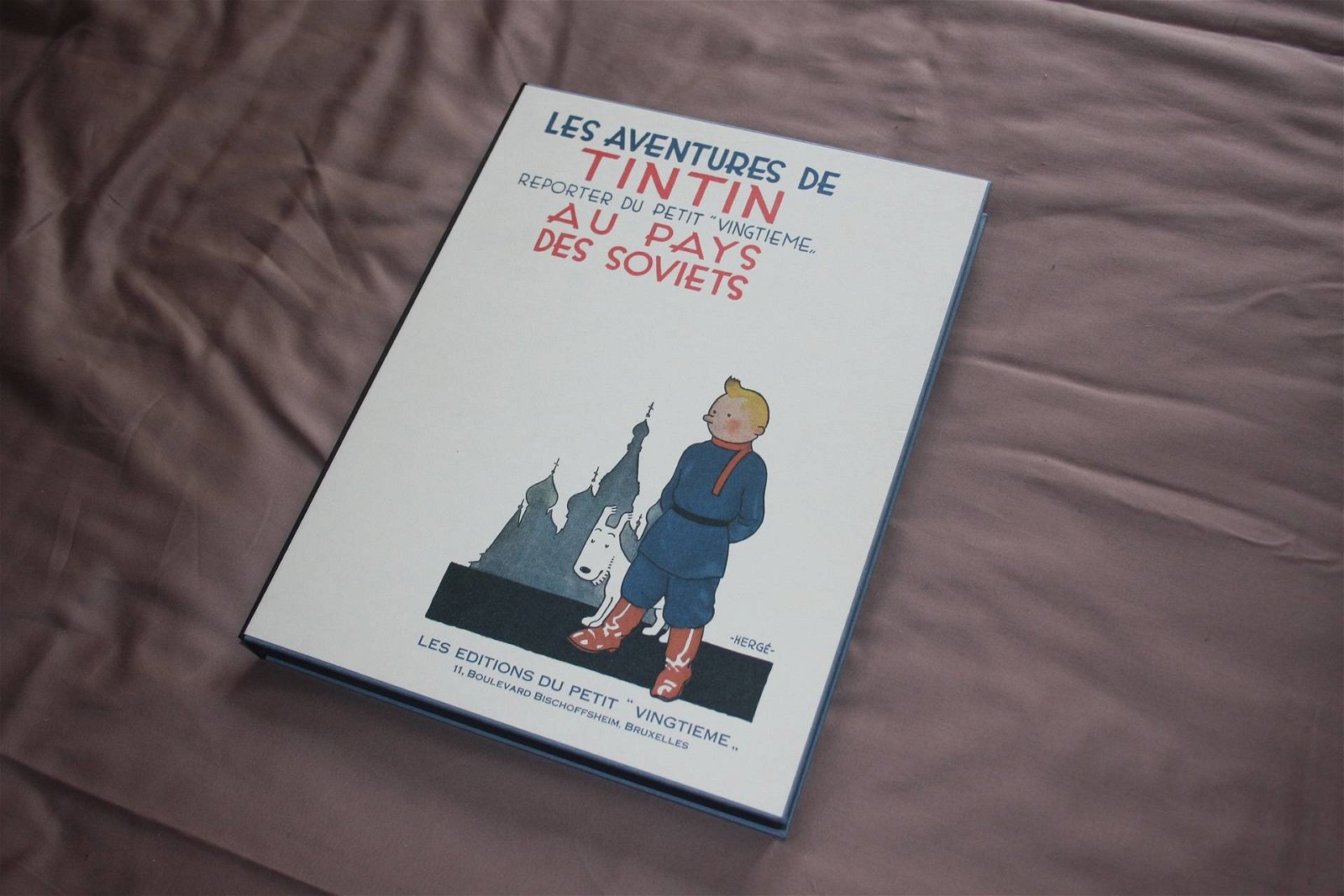 Immagine di Tintin, la prima edizione autografata venduta a 50.000 euro!