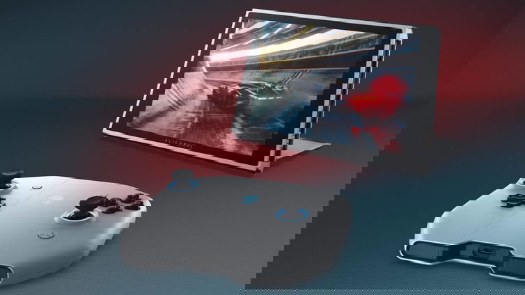 Immagine di CES 2020, Alienware Concept UFO è un PC portatile in stile Switch