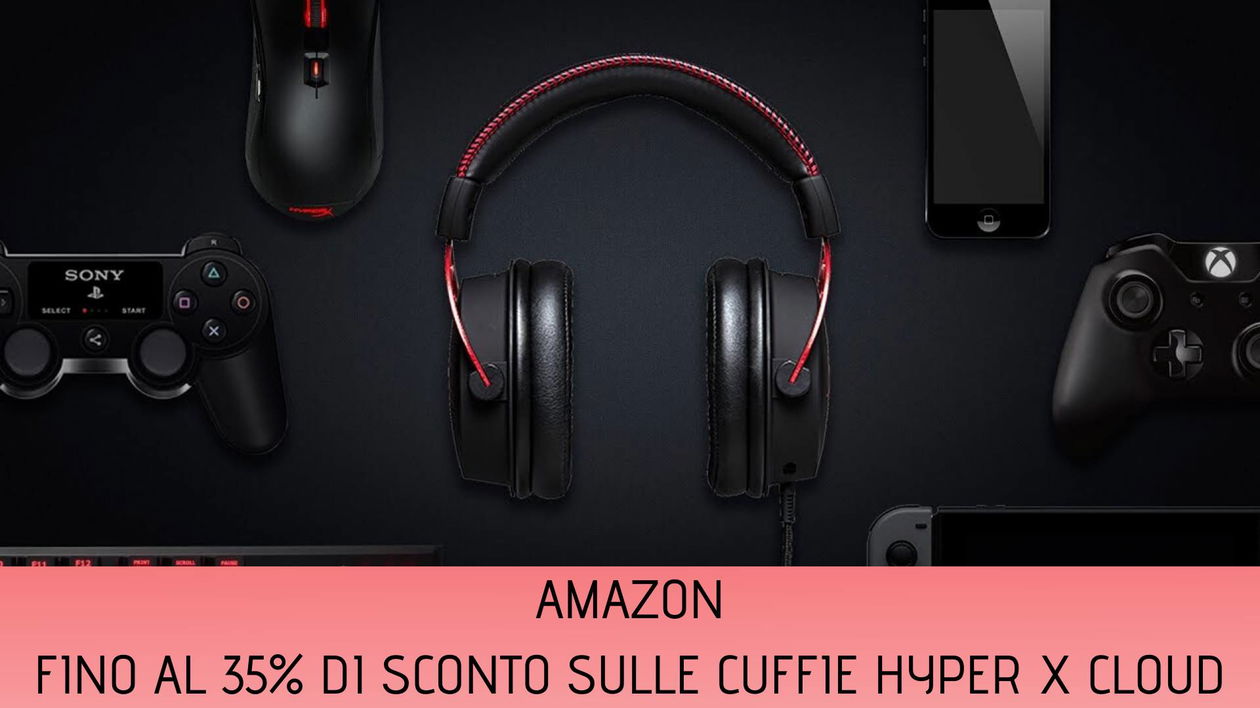 Immagine di Fino al 35% di sconto sulle cuffie HyperX Cloud