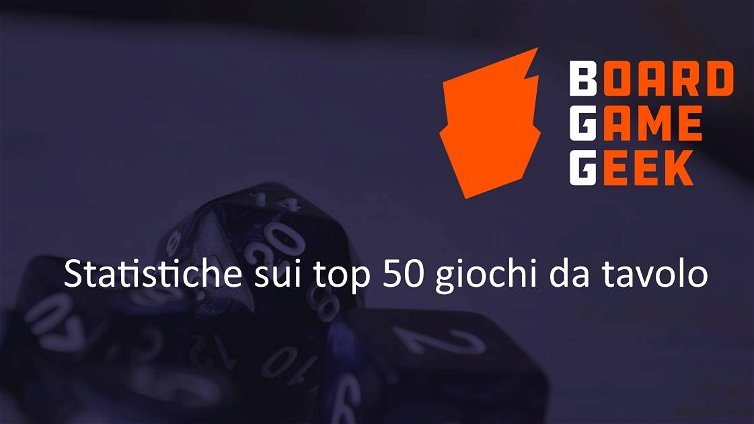 Immagine di 2019 e giochi da tavolo: scopriamo le statistiche della top 50 di BGG