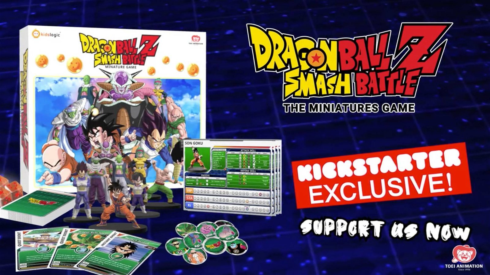 Immagine di Dragon Ball Z - Smash Battle: su Kickstarter il gioco da tavolo di Dragon Ball Z