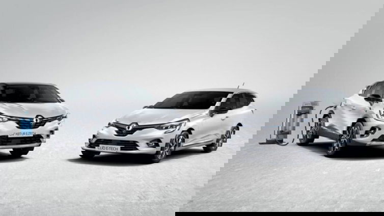 Immagine di Renault, Clio e Captur ibride con il nuovo sistema E-tech
