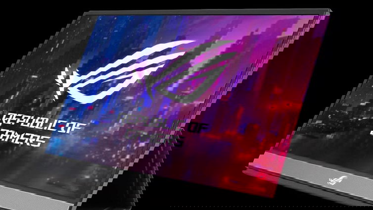 Immagine di Asus, ecco il monitor portatile targato ROG: Adaptive Sync e 240 Hz in mobilità