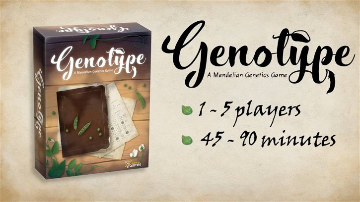 Immagine di Genotype: A Mendelian Genetics Game: su Kickstarter un gioco ispirato a Mendel