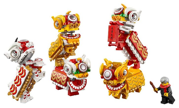 Immagine di LEGO: disponibili da oggi i set del capodanno cinese 2020