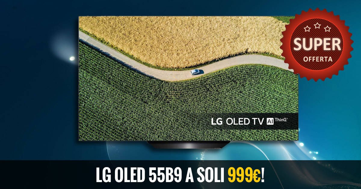 Immagine di LG OLED 55B9 a soli 999€, un'offerta da non perdere!