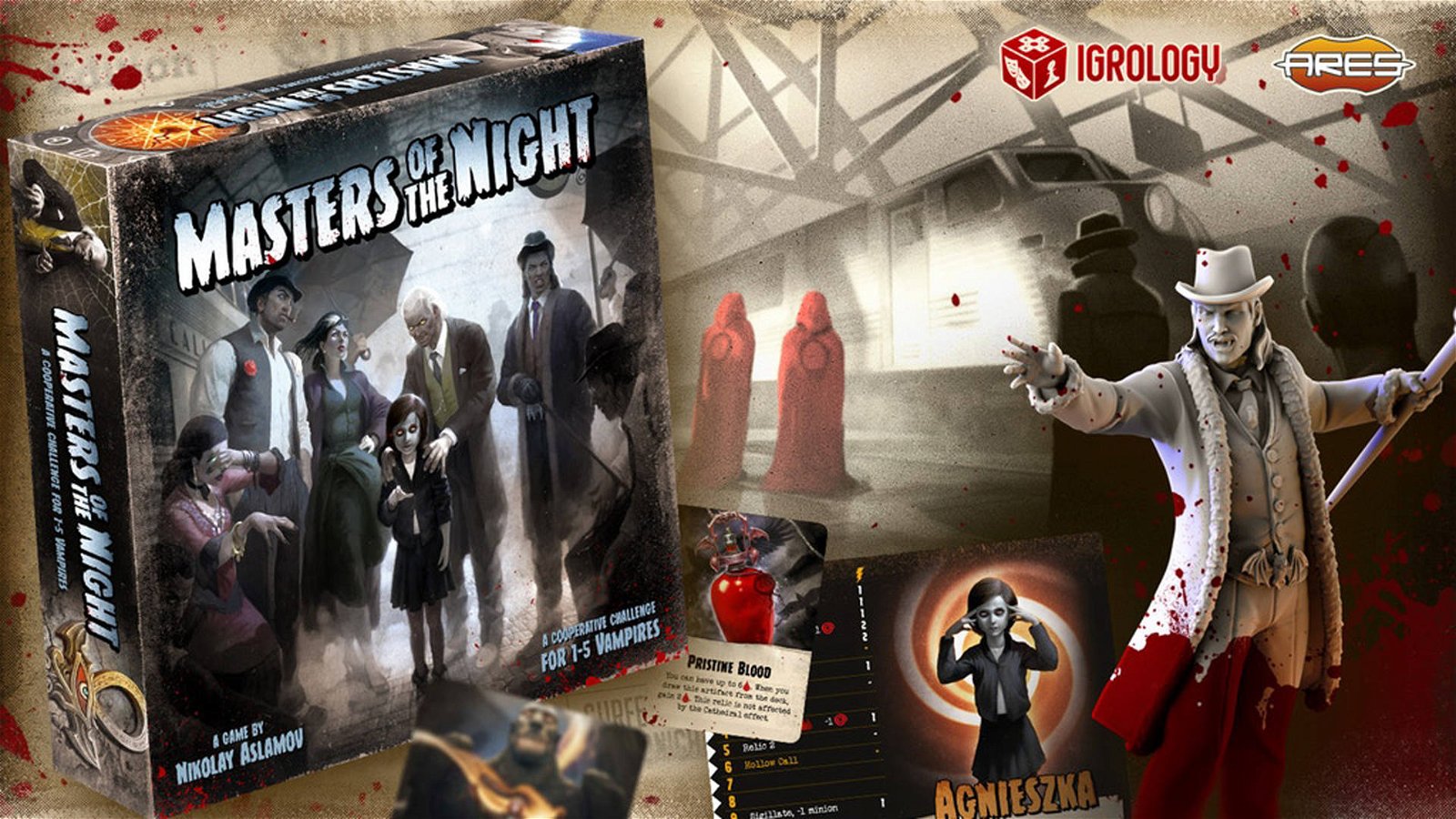 Immagine di Masters of the Night: aggiornamenti della campagna Kickstarter