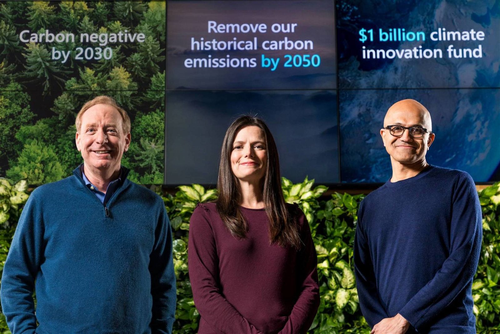 Immagine di Microsoft vuole catturare tutta la CO2 immessa in atmosfera dalla sua fondazione