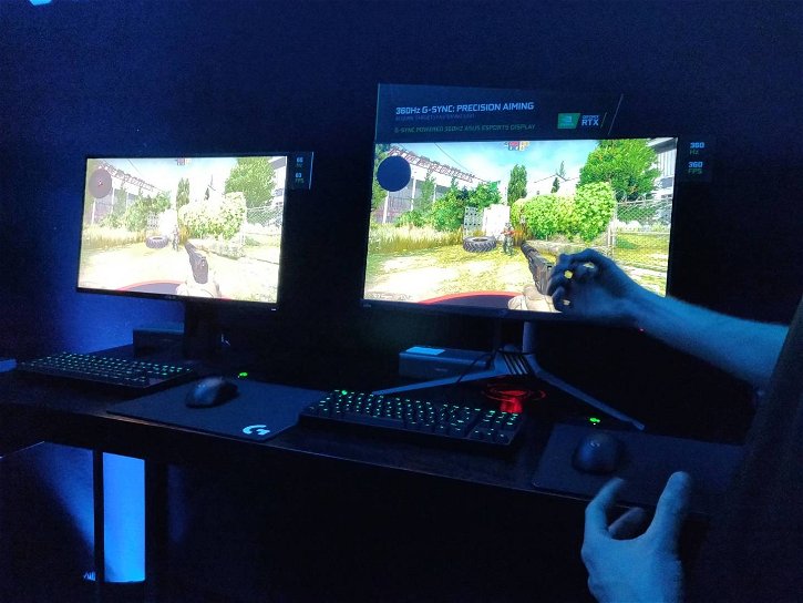 Immagine di Nvidia al CES 2020: Minecraft RTX e G-Sync su monitor a 360Hz