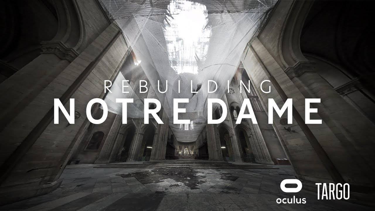 Immagine di Oculus, "Rebuilding Notre Dame": la cattedrale prima e dopo l'incendio