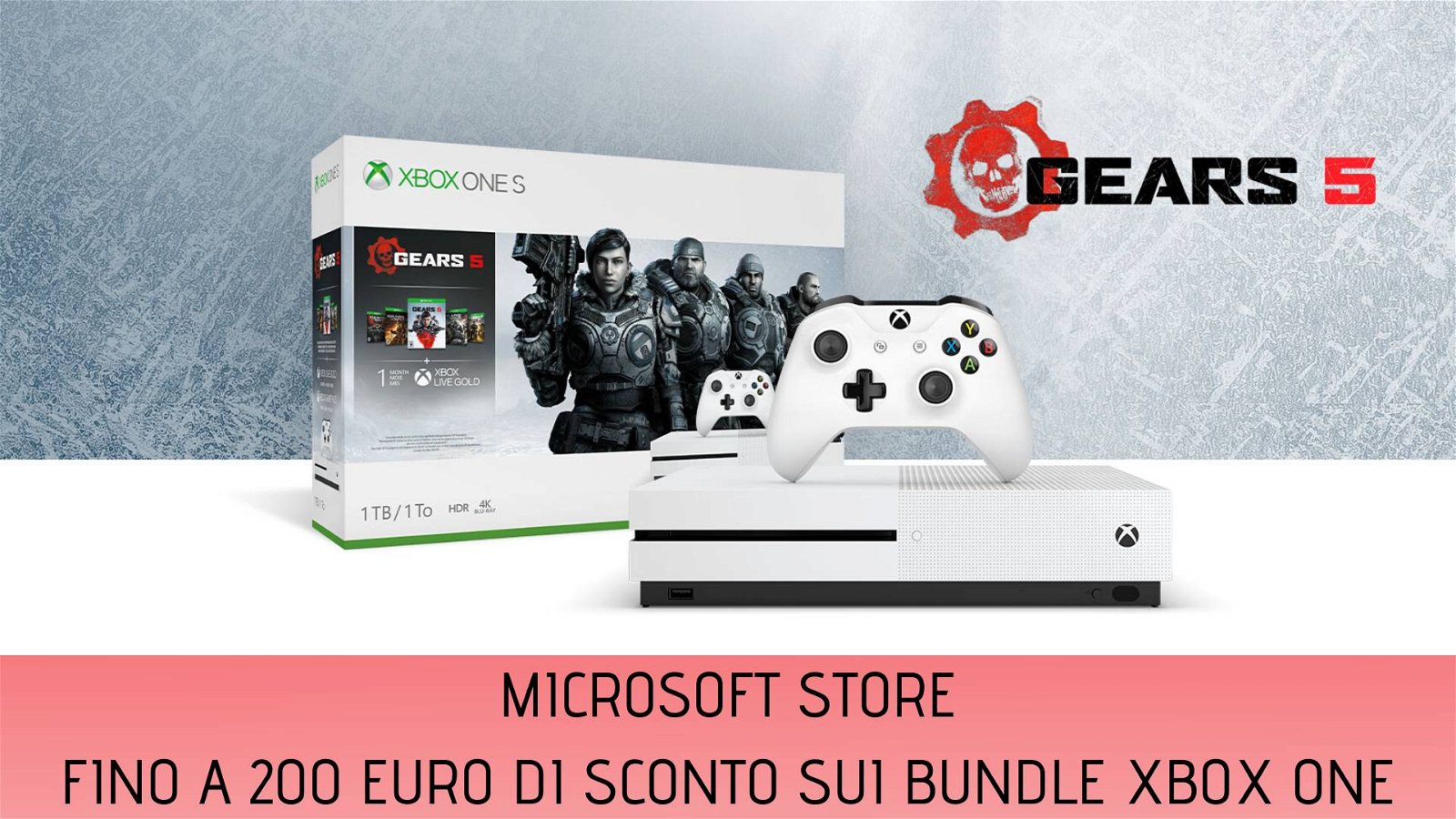 Immagine di Fino a 200€ di sconto sui bundle Xbox One S e X sul Microsoft Store