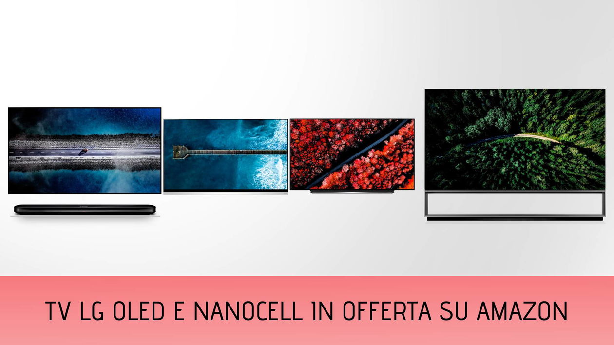 Immagine di LG TV OLED e NanoCell da 49" a 65", ottimi prezzi su Amazon