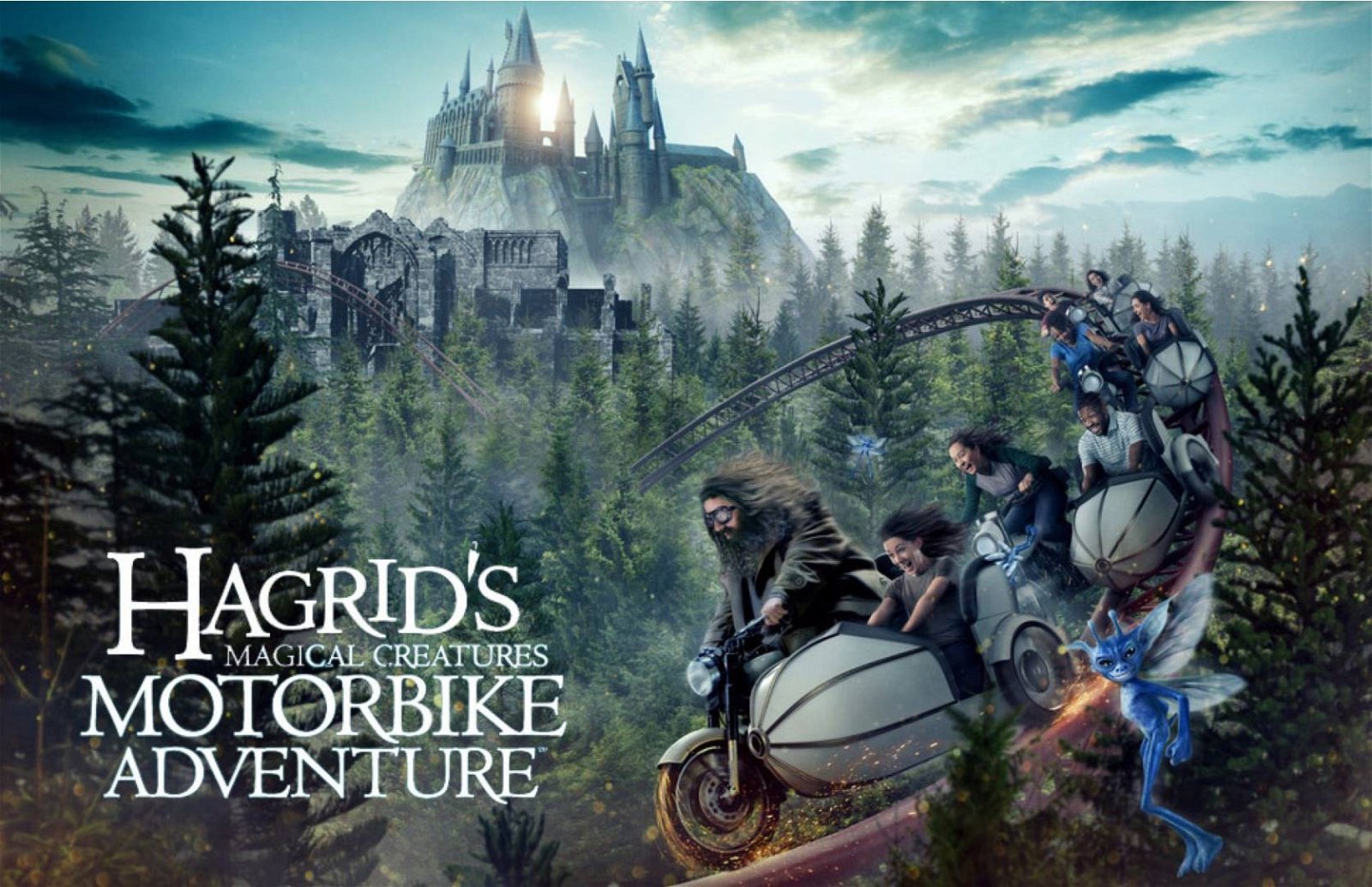 Immagine di Harry Potter: Hagrid's magical creatures motorbike adventure