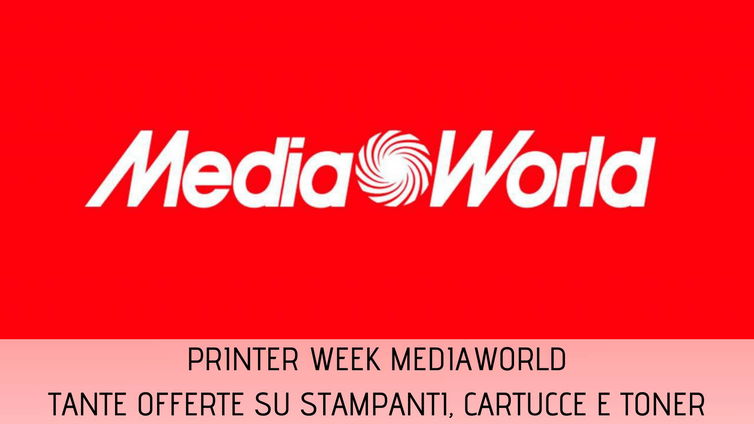 Immagine di Tantissimi sconti su Stampanti, Cartucce e Toner per la Printer Week di MediaWorld