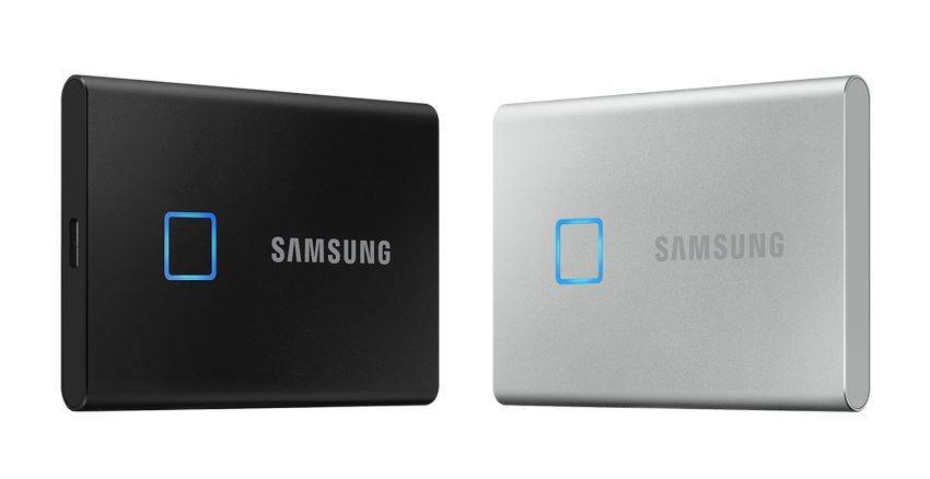 Immagine di Samsung, il nuovo SSD esterno con USB 3.2 Gen 2 e sensore di impronte digitali