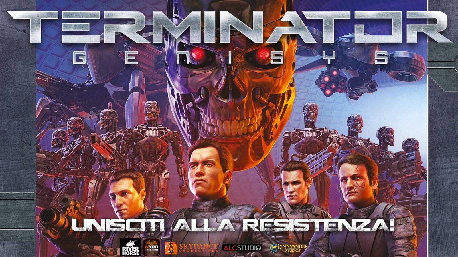 Immagine di Terminator Genisys: Rise of the Resistance, via al Kickstarter