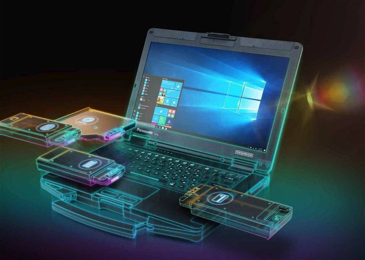 Immagine di Panasonic, il Toughbook 55 è tra i notebook Windows più sicuri
