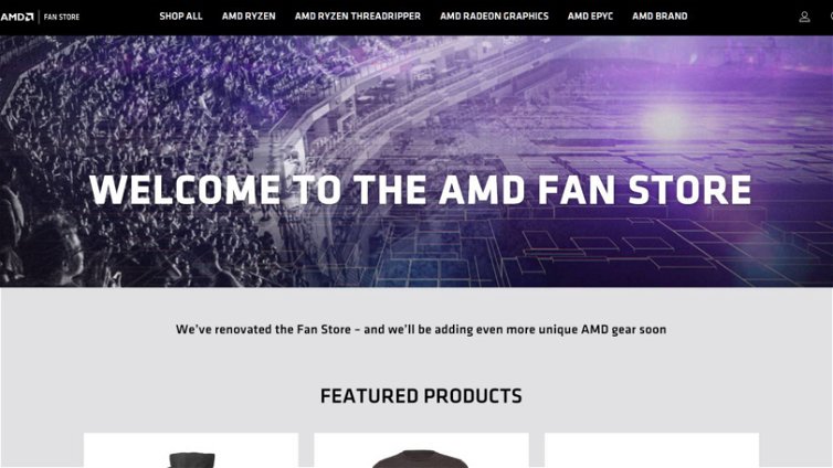 Immagine di AMD apre il suo primo fanshop