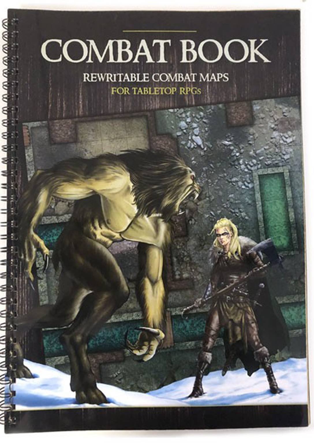 Immagine di Combat Book: mappe riscrivibili per giochi di ruolo pronte all'uso
