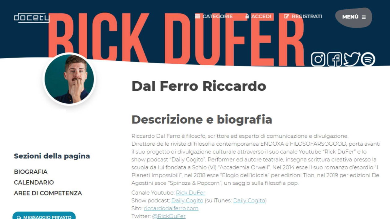 Immagine di Impara a realizzare un Podcast grazie a Rick DuFer su Docety