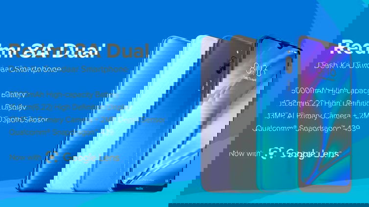 Immagine di Redmi 8A Dual ufficiale: dual camera e batteria da 5000 mAh
