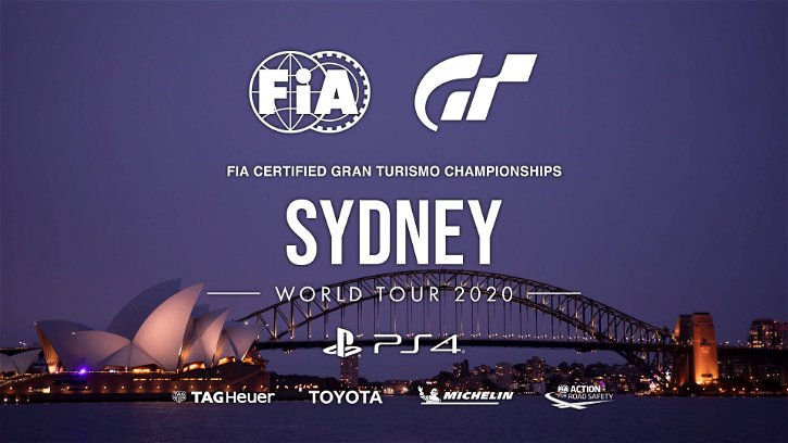 Immagine di GT Sport FIA World Tour Sydney, due piloti italiani alla Nations Cup