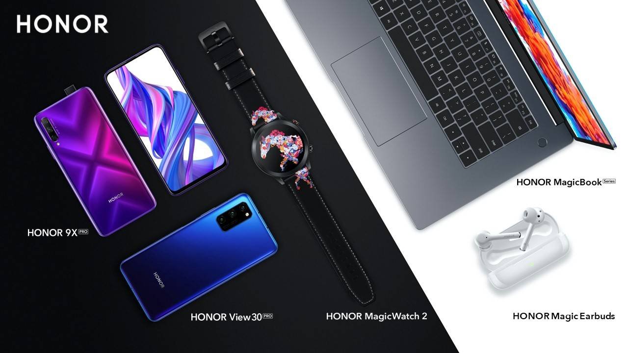 Immagine di Honor, una nuova galassia di prodotti: ecco 9X Pro, View 30 Pro, MagicBook e Magic EarBuds in Italia