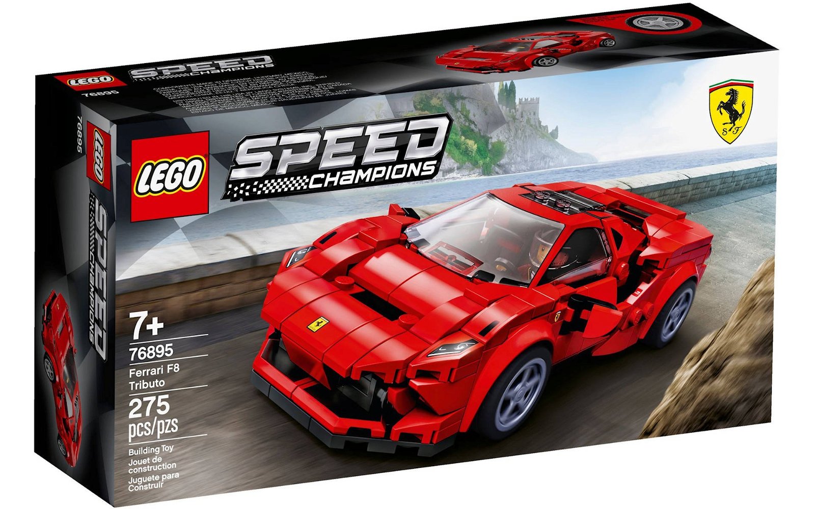 Immagine di LEGO set # 76895 Ferrari F8 Tributo: la recensione