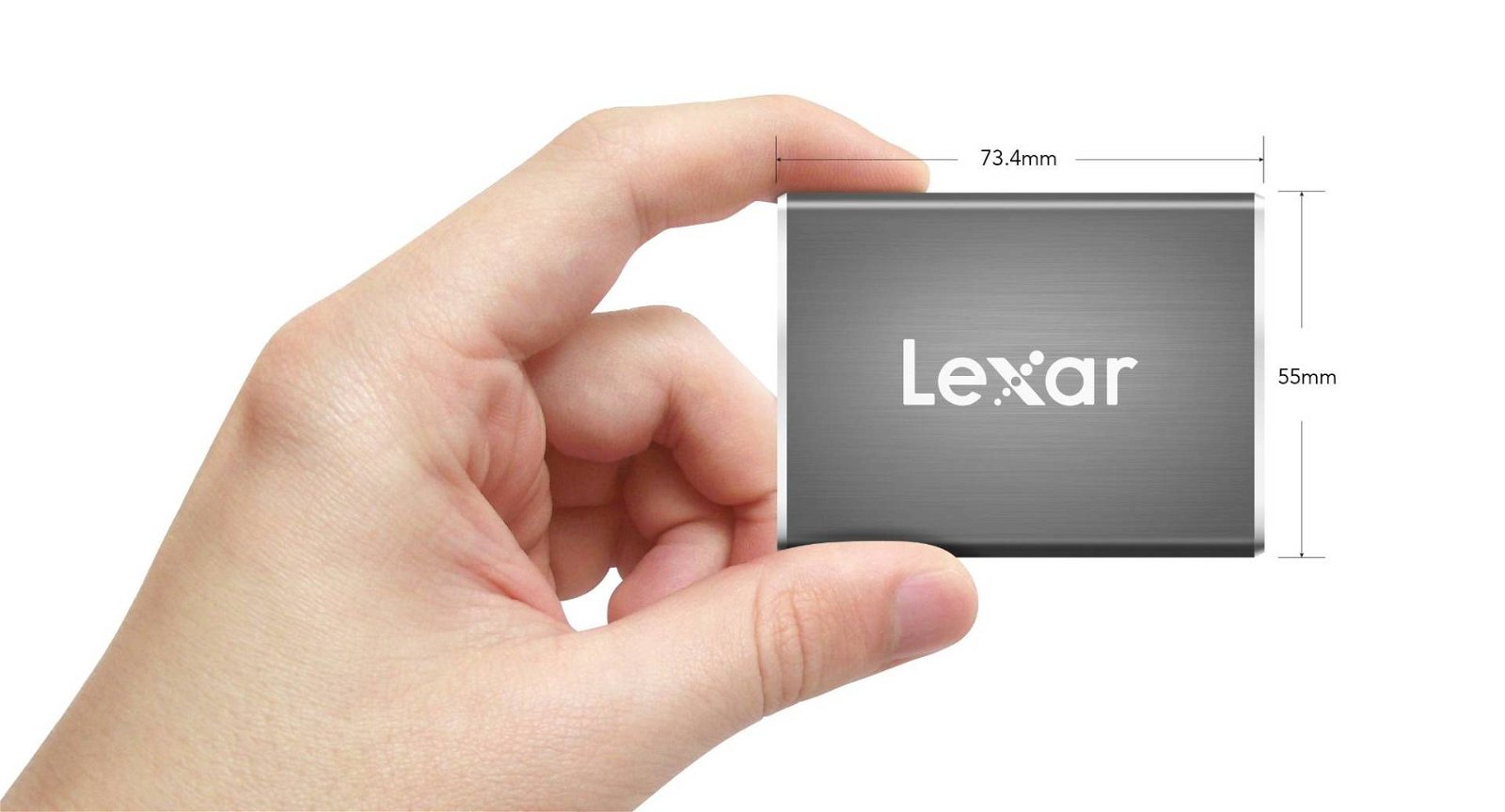 Immagine di Nuovo SSD portatile per professionisti da Lexar