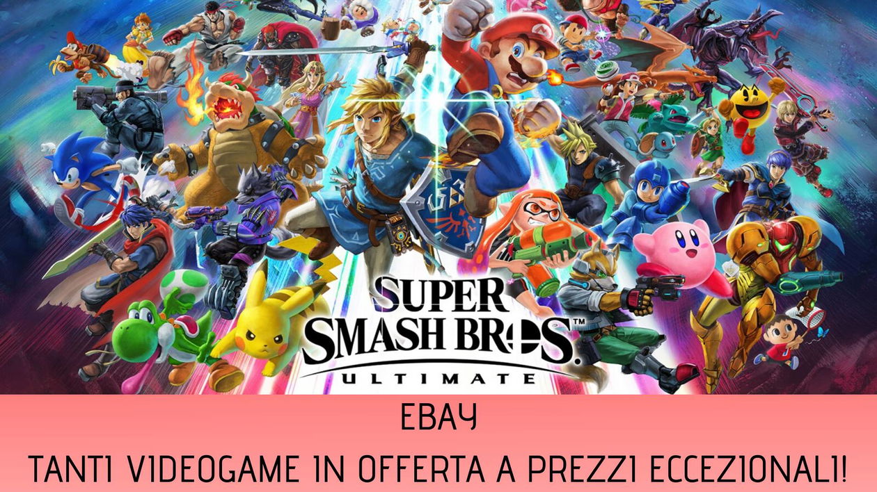 Immagine di eBay: tanti videogame e console in offerta con sconti fino al 40%!