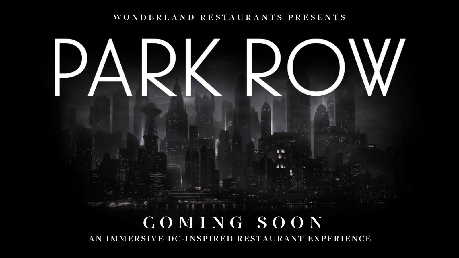 Immagine di Park Row: a Londra aprirà il ristorante immersivo di Batman