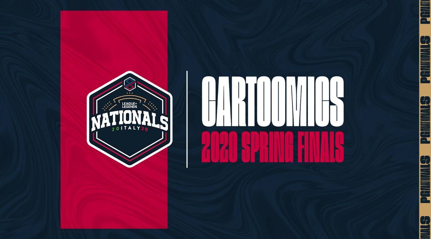 Immagine di LOL PG Nationals Spring Split 2020: la finale si giocherà al Cartoomics