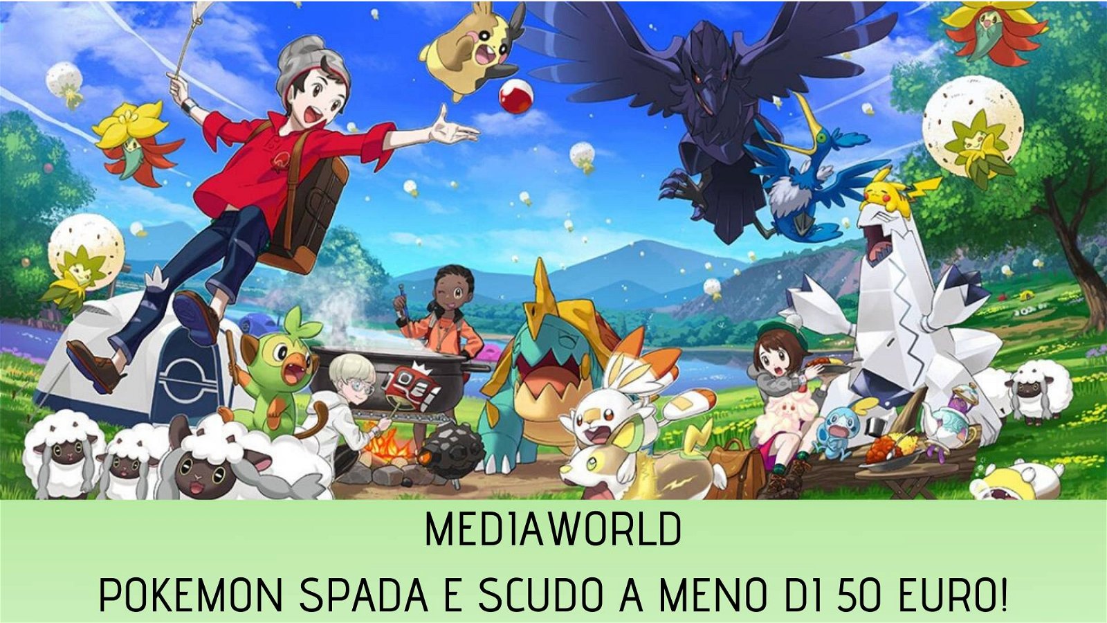 Immagine di Pokémon Spada e Scudo in offerta su Mediaworld!