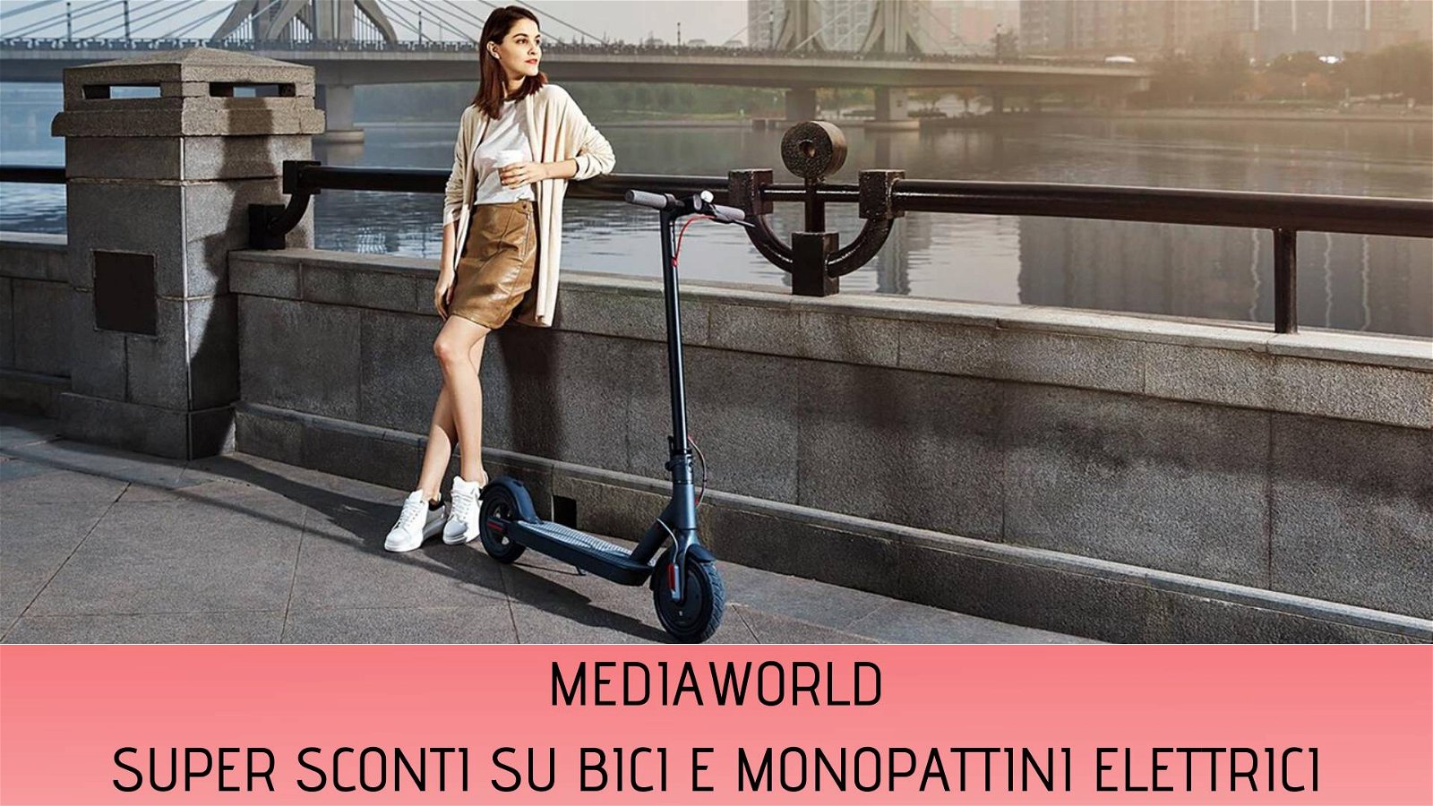 Immagine di Mediaworld: super sconti su bici e monopattini elettrici