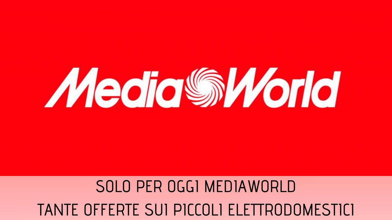 Immagine di Tanti piccoli elettrodomestici nelle offerte Solo per Oggi di MediaWorld