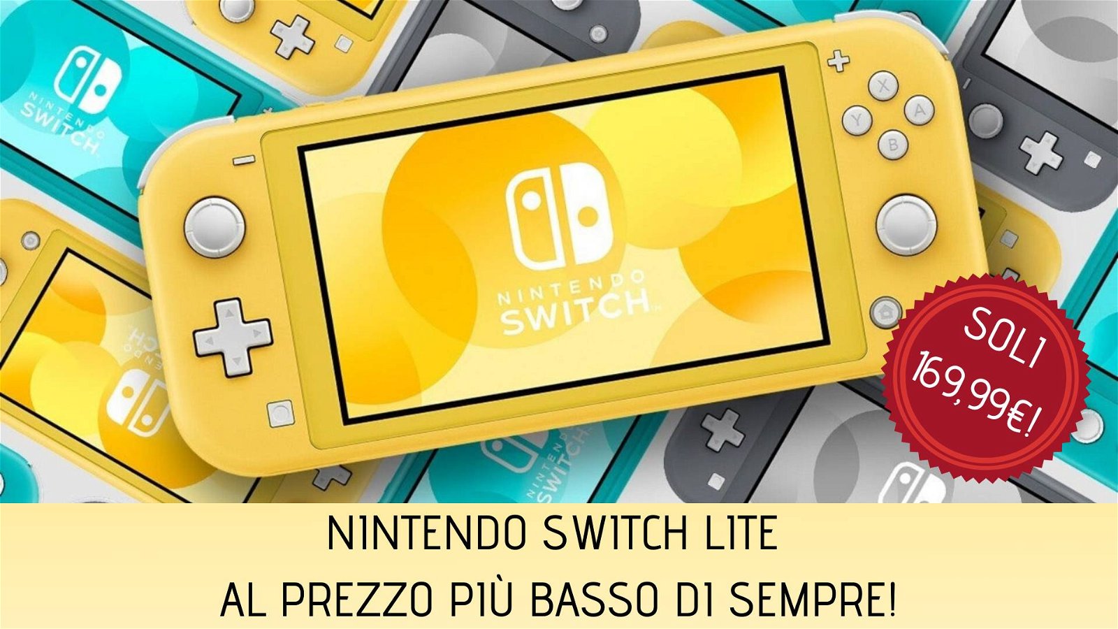 Immagine di Nintendo Switch Lite al prezzo più basso di sempre su eBay
