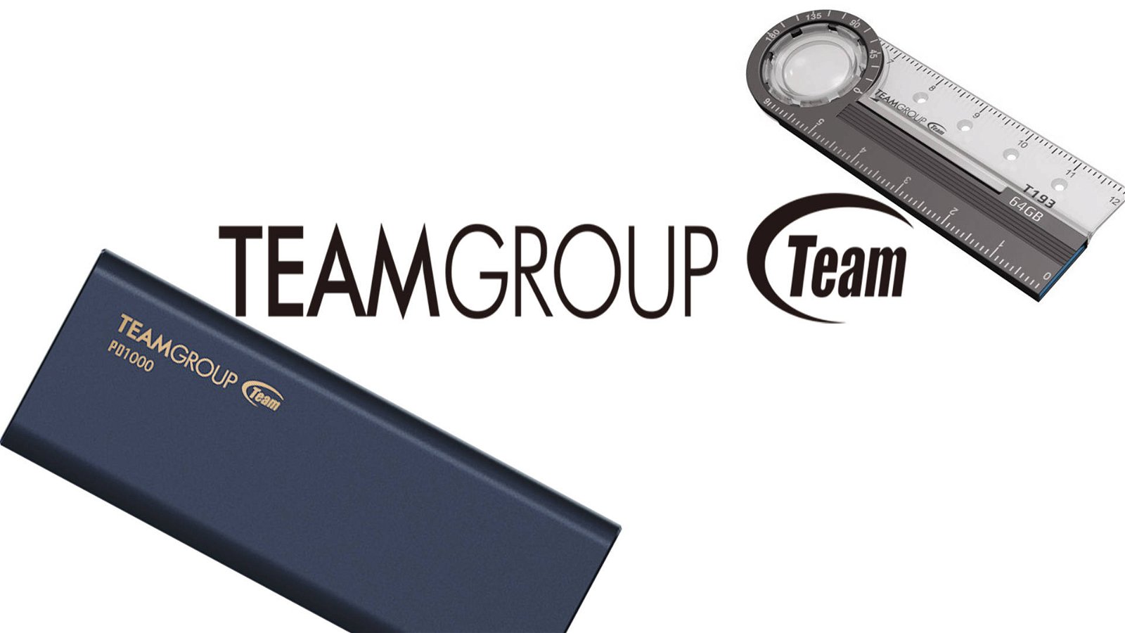 Immagine di TEAMGROUP presenta un SSD portatile e una pendrive USB tuttofare
