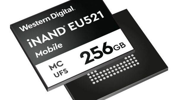 Immagine di iNAND EU521 UFS 3.1 per i dispositivi 5G, le nuove memorie di Western Digital