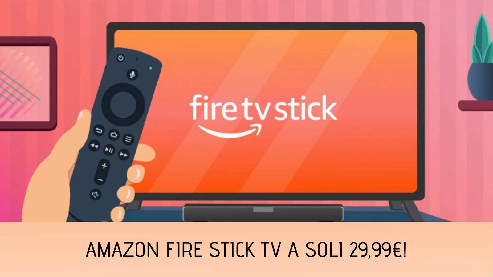 Immagine di 25% di sconto su Fire TV Stick, il modo perfetto per rendere smart la vostra TV