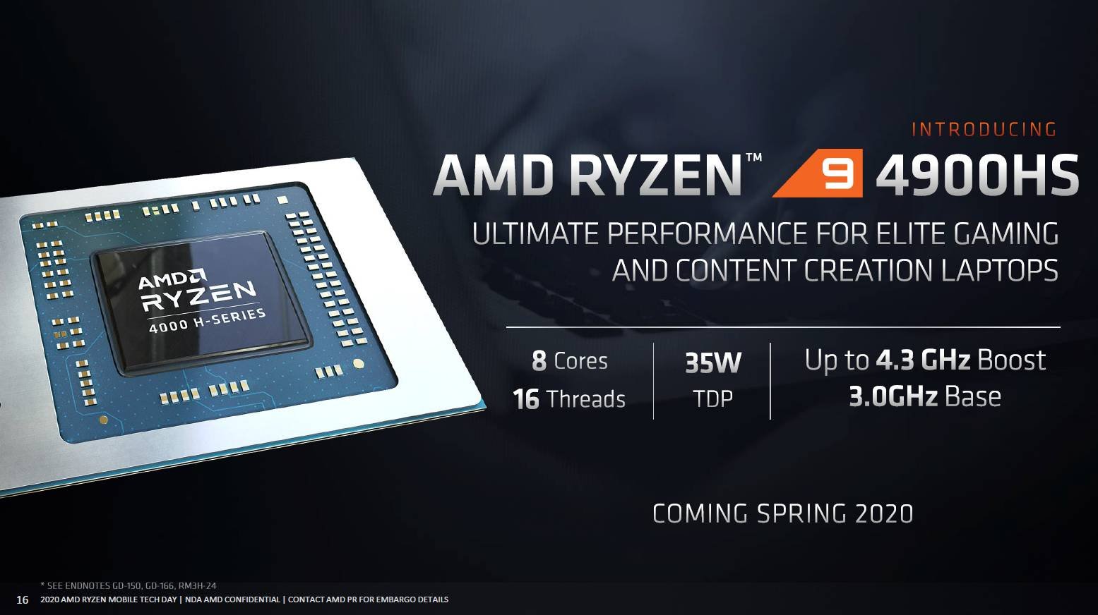 Immagine di AMD Ryzen 4000 mobile serie H, tutte le novità dedicate al gaming: c'è anche un Ryzen 9
