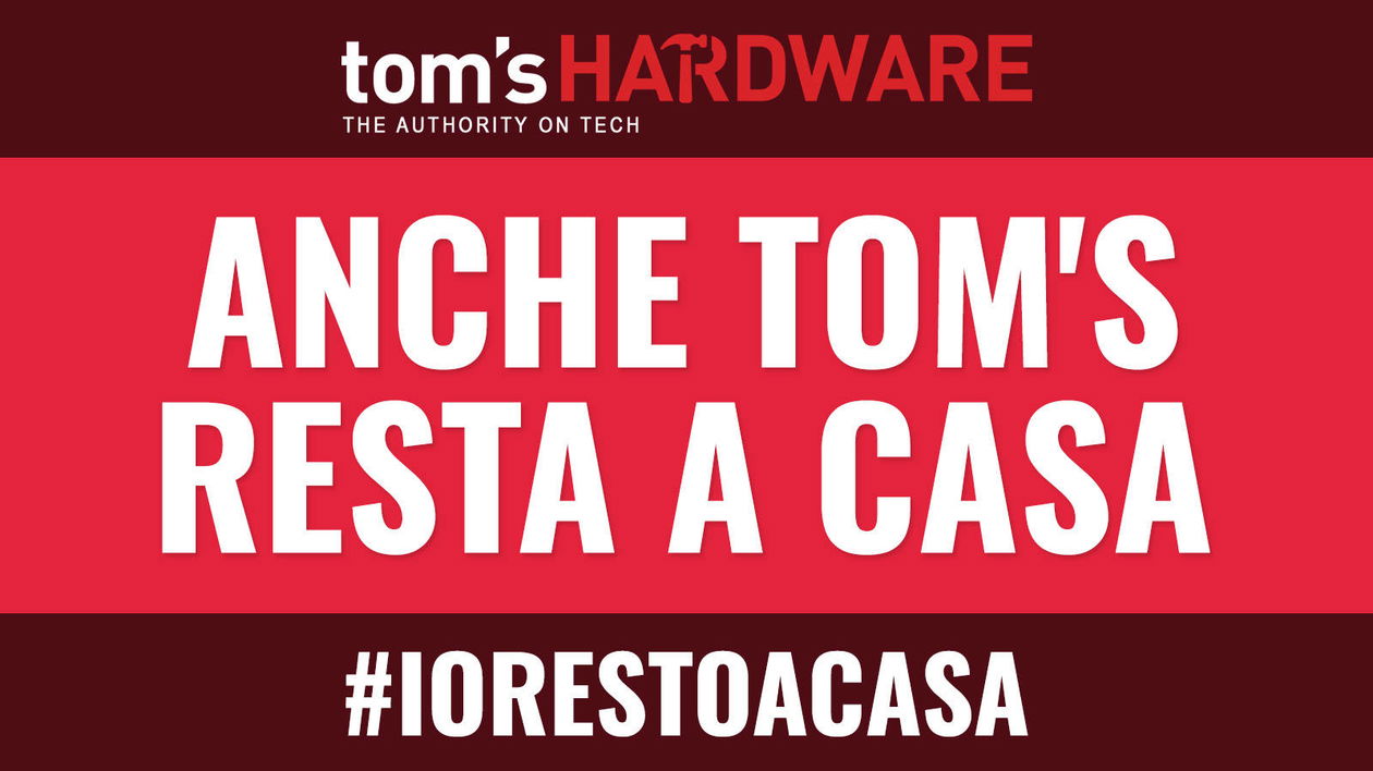 Immagine di Anche Tom's resta a casa, superiamo insieme il Coronavirus