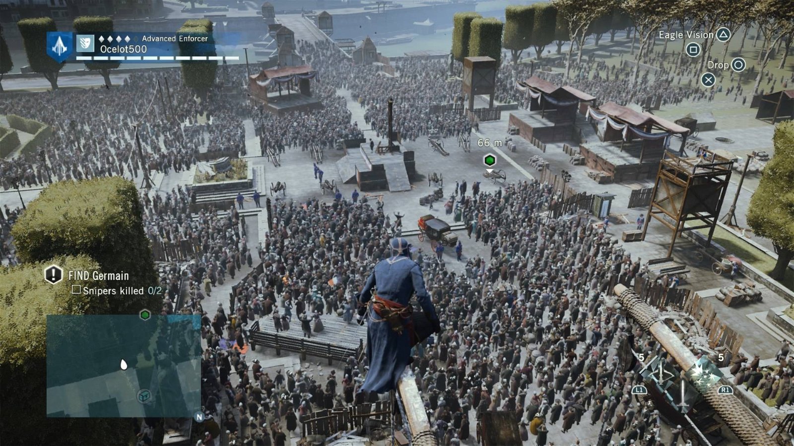 Immagine di Assassin's Creed Unity come non l'avete mai visto: supporto al 4K e ray tracing attivato in questo video