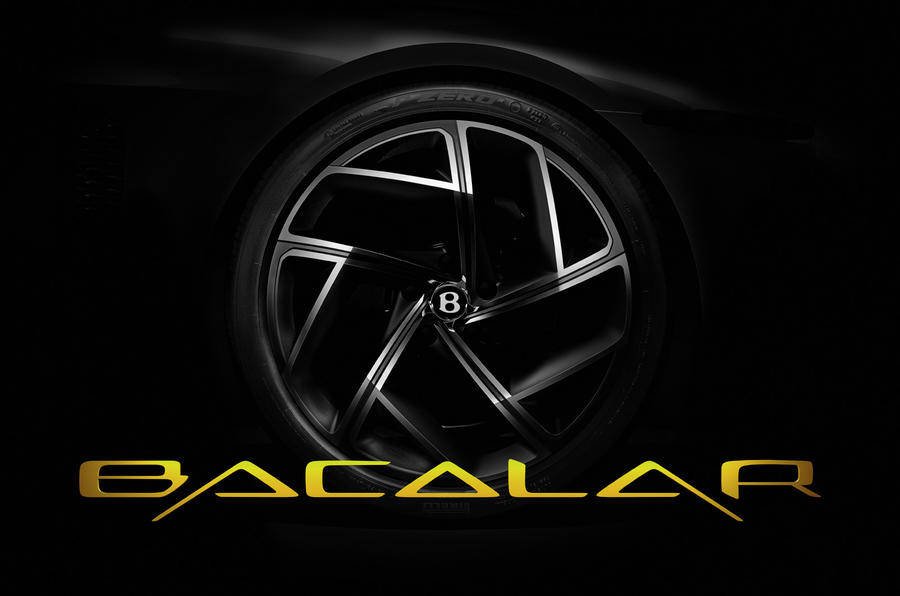 Immagine di Bacalar, la nuova auto Bentley, verrà rivelata domani in diretta