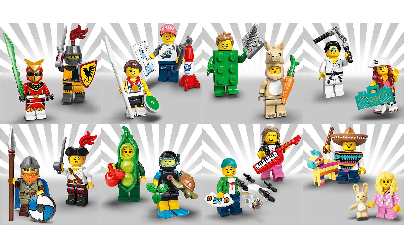 Immagine di LEGO Collectible Minifigures Series: arriva la raccolta n. 20