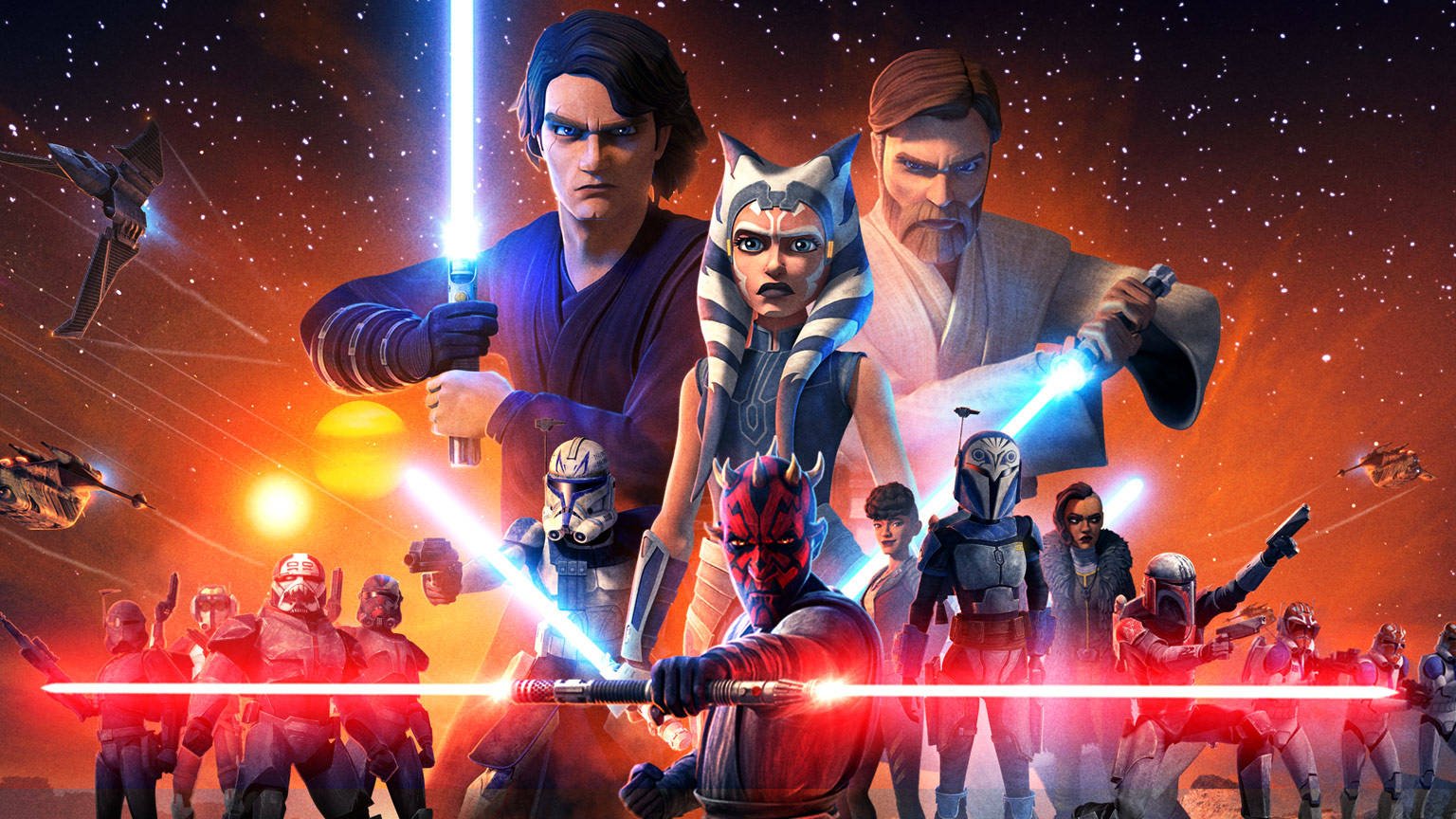 Immagine di Ecco come riguardare in ordine cronologico Star Wars: The Clone Wars