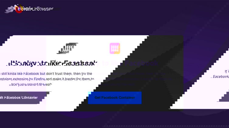 Immagine di Mozilla Firefox alza l’asticella della sicurezza, annunciato Facebook Container
