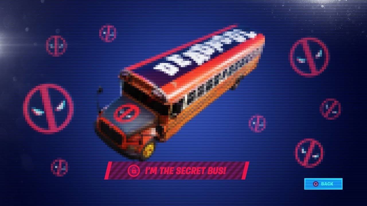 Immagine di Fortnite: skin di Deadpool per l'autobus in arrivo?