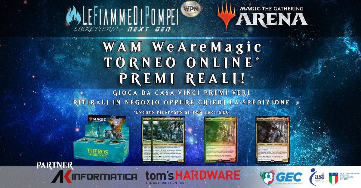 Immagine di Torneo WAM MTG Arena in collaborazione con Fiamme di Pompei e AK Informatica