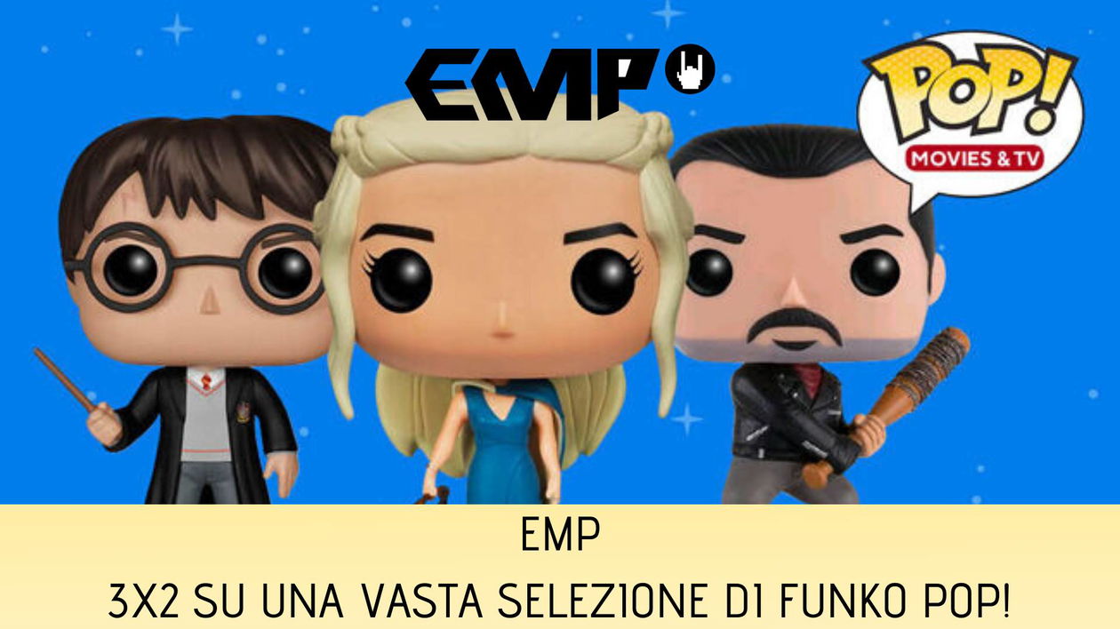 Immagine di Funko POP!: su EMP compri 3 e paghi 2!