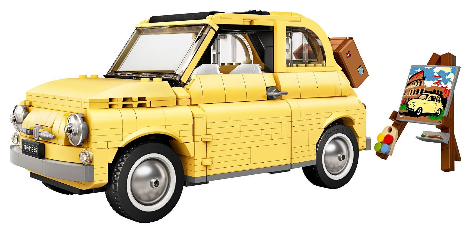 Immagine di LEGO set # 10271 FIAT 500: la recensione